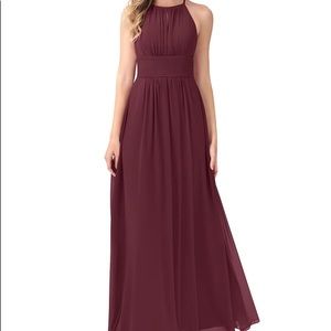 Azazie Cabernet Bonnie dress